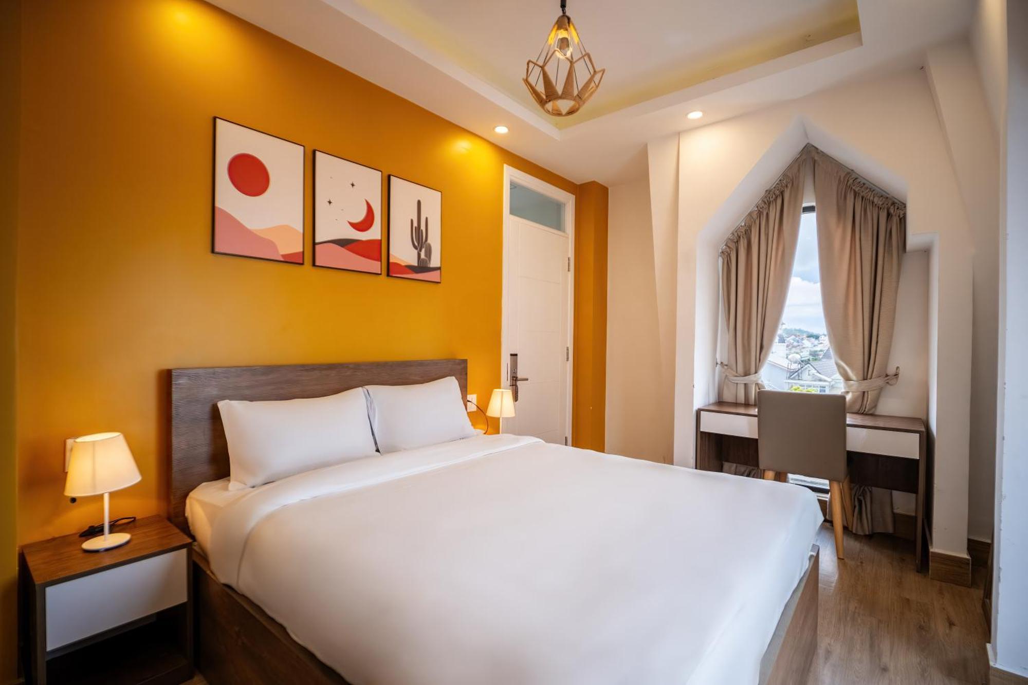 Khu Chi Lăng Dalat Blanc Hotel 2 מראה חיצוני תמונה