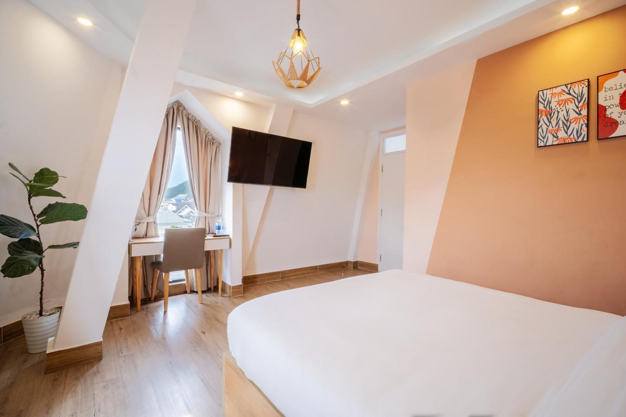 Khu Chi Lăng Dalat Blanc Hotel 2 מראה חיצוני תמונה