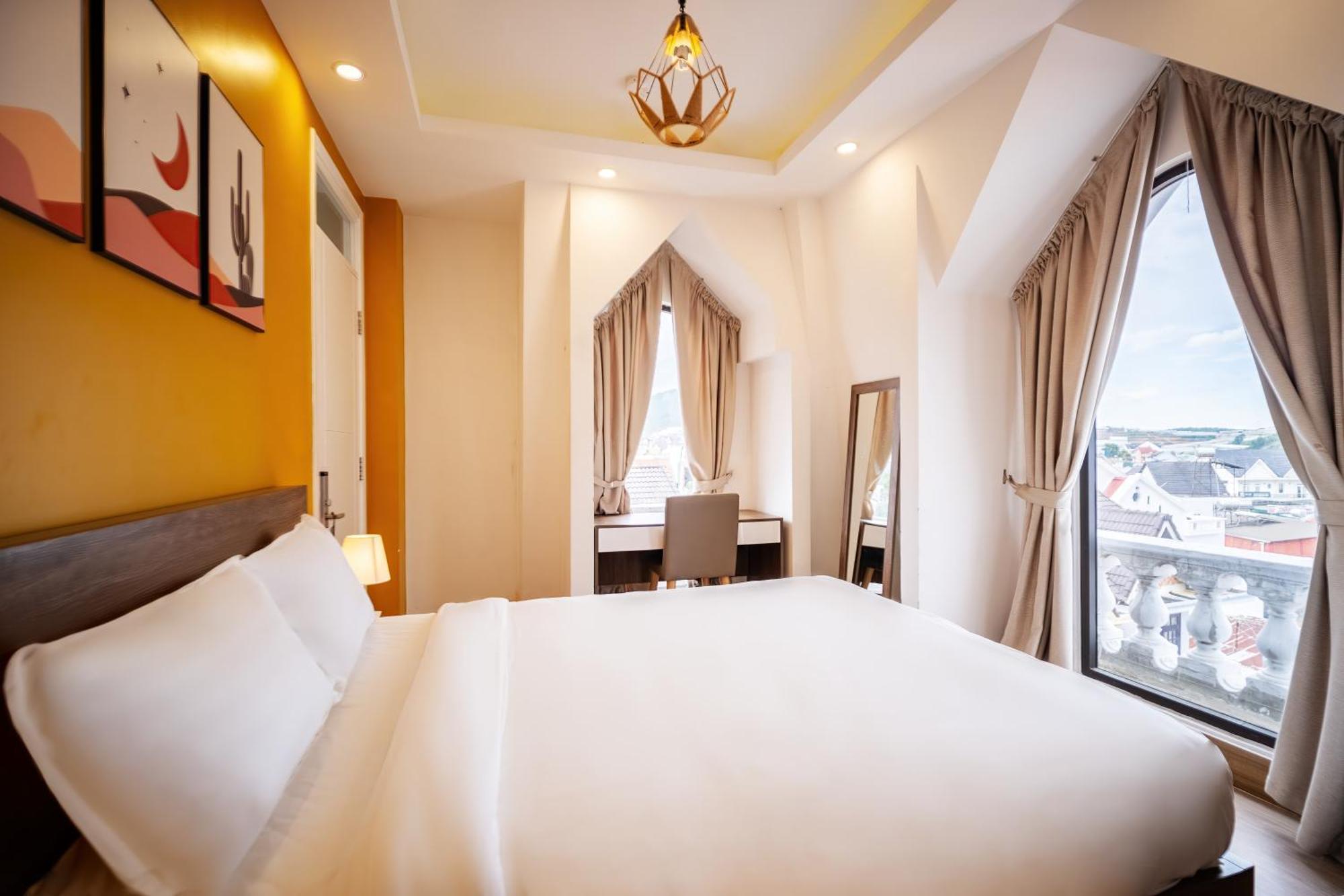 Khu Chi Lăng Dalat Blanc Hotel 2 מראה חיצוני תמונה